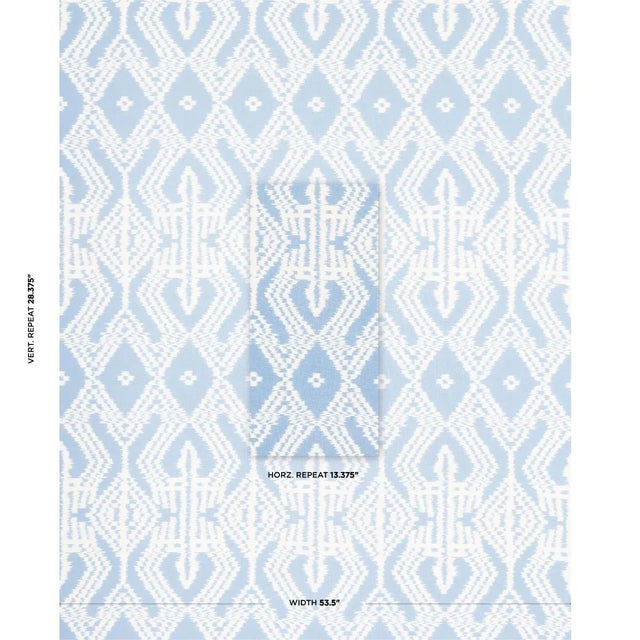 This relaxed, contemporary ikat is printed on unbleached linen. With a substantial weight and sophisticated palette, it's...