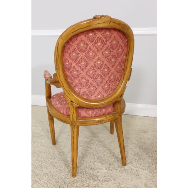 Pair Decorator Branch Carved Modern Design Armchairs For Sale - Image 9 of 11