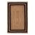 2.6'x12' Black Border Rectangle Jute Handmade Rug For Sale