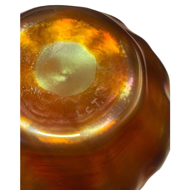Louis Comfort Tiffany Favrile Glass Salt Dishes – Set of Eight - Early 20th C. For Sale - Image 9 of 9