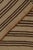 Textile Vintage Kilim Rug With Beige-Brown Stripe Patterns, Panel-Woven Style For Sale - Image 7 of 7