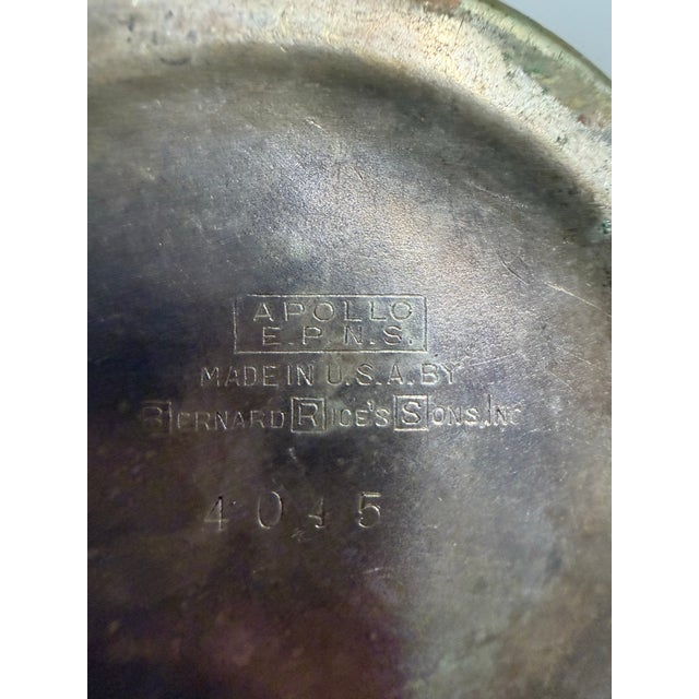 1920s Bernard Rice’s Sons Apollo Cocktail Shaker For Sale - Image 4 of 8