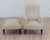 19th Century Napoleon III Square Back Armchair with Matching Footstool For Sale - Image 9 of 9