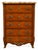 Louis XV-style chest of drawers (weekly organizer), fully plastered and richly inlaid. Excellent condition. Magnificent...