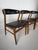 Mid-Century Modern Vintage Scandinavian Dining Chairs, 1960s, Set of 4 For Sale - Image 3 of 6