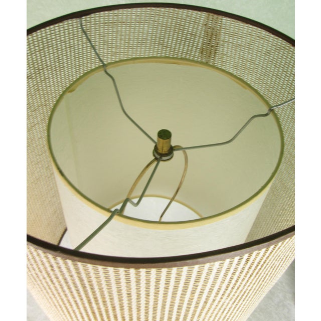 1964 Mid Century Modern Gruvwood Lamp World's Fair For Sale - Image 11 of 14