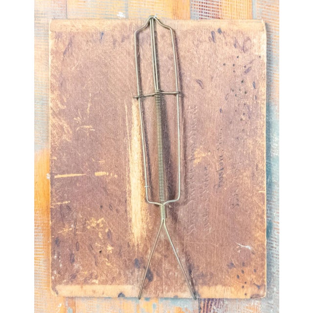 Wood 19th Century American Pyrography Portrait of a Gentleman by Robert Ball Hughes For Sale - Image 7 of 8