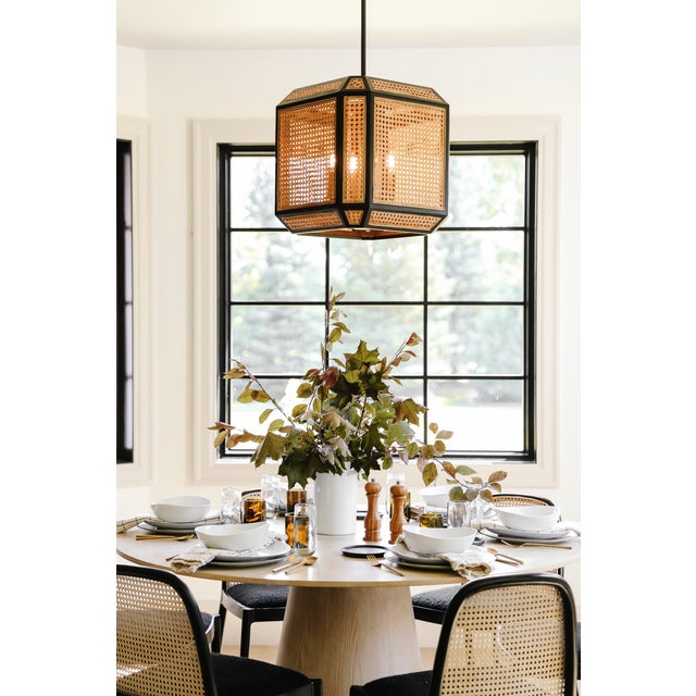 Hudson Valley Lighting Georgia 18 in. 4 Light Pendant in Old Bronze Finish For Sale - Image 11 of 11