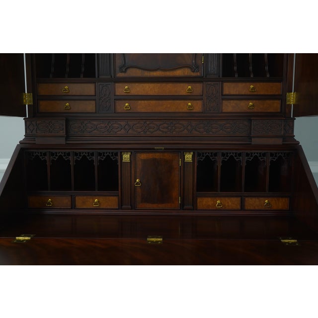 Henkel Harris Mahogany Document Secretary Desk For Sale In Philadelphia - Image 6 of 18