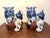 Vintage Japanese Ceramic Foo Dog Guardian Lions – Pair For Sale - Image 11 of 12