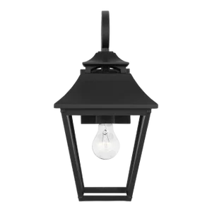 Sean Lavin by Visual Comfort Studio Galena 1-Light Outdoor Small Lantern Sconce in Textured Black
