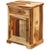 Transform your bedroom into a peaceful mountain retreat with our handcrafted Raven Tall Slim 1 drawer 1 Door Bedside Table...