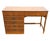 American Ethan Allen / Baumritter Heirloom Nutmeg Maple CRP Custom Room Plan 48" Student Desk 665 For Sale - Image 3 of 13