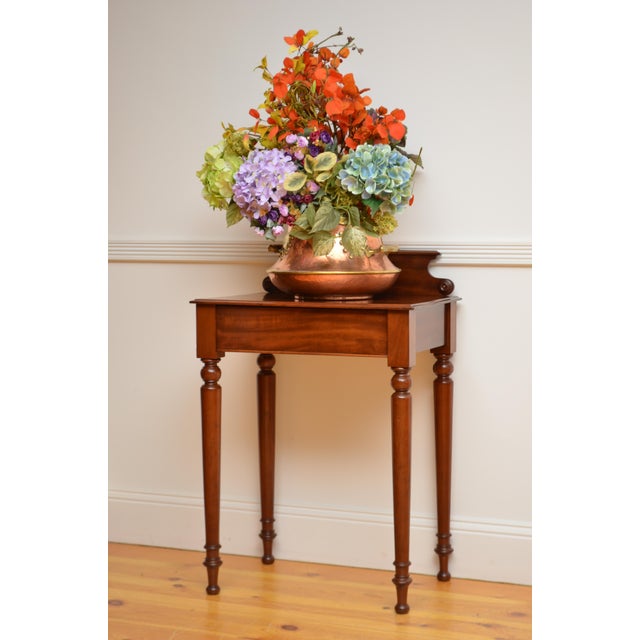 Figured Mahogany Console Table from Druce and Co., 1840 For Sale - Image 16 of 17