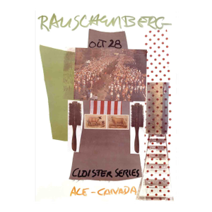 Robert Rauschenberg Marathon, Ace Gallery, Canada, 1981