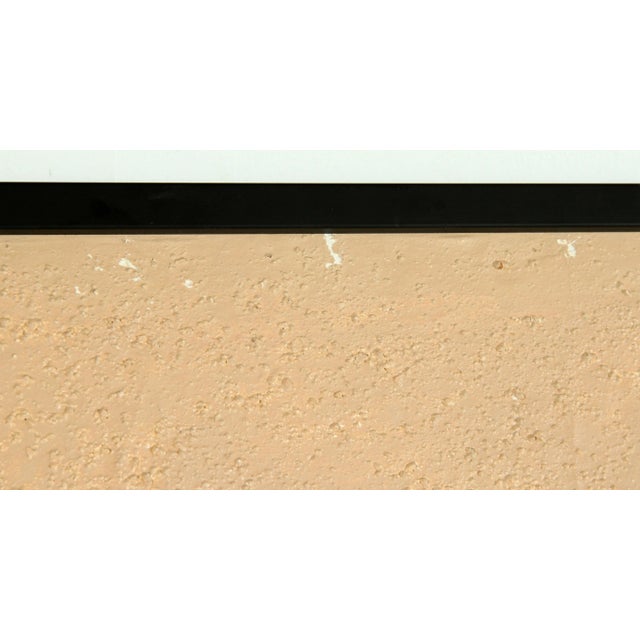 Paint 1980's Postmodern Acrylic on Board Painting of Faces For Sale - Image 7 of 11