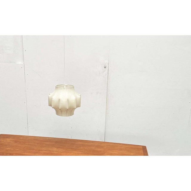 Mid-Century Modern Cocoon Pendant Lamp, 1960s For Sale - Image 4 of 18