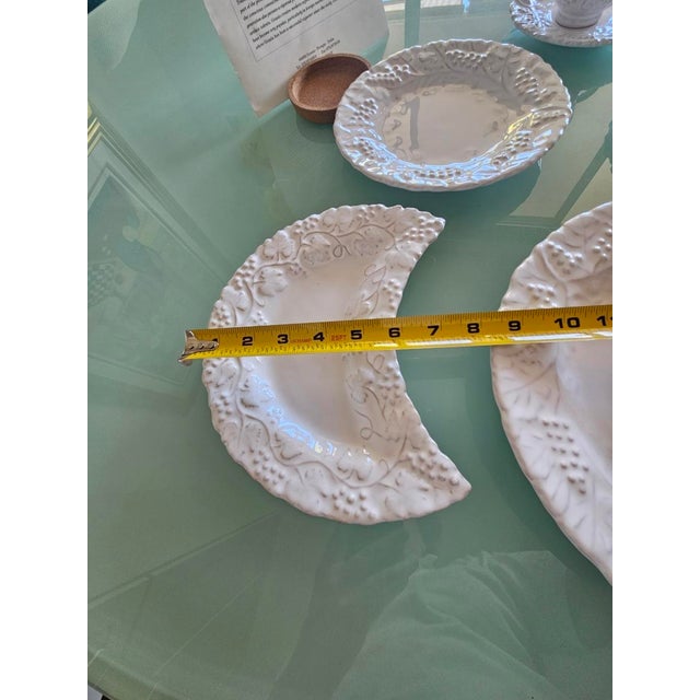 Late 20th Century Grazia Majolica Deruta Dinnerware Set- 47 Pieces For Sale - Image 10 of 11