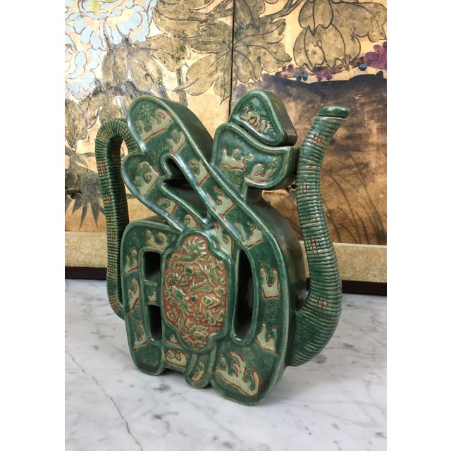 Kangxi Style Wine Vase, 1900 For Sale - Image 6 of 13