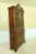 Brown Chippendale Style Mahogany Butler Desk China Cabinet For Sale - Image 8 of 13
