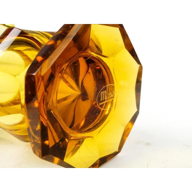 Art Deco Vase from Moser, 1930s, in Very Good conditions. Designed 1920 to 1949 This piece has an attribution mark, I am...