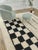 Moroccan Contemporary Black White Checkerboard Wool Moroccan Rug For Sale - Image 3 of 15