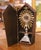 Mid 19th Century 19th Century French Silvered Bronze Ostensoir Monstrance With Original Casing For Sale - Image 5 of 12