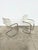 Vintage Space Age Chairs with White Molded Shell and Chrome Tubing, 1970s, Set of 2 For Sale - Image 14 of 18