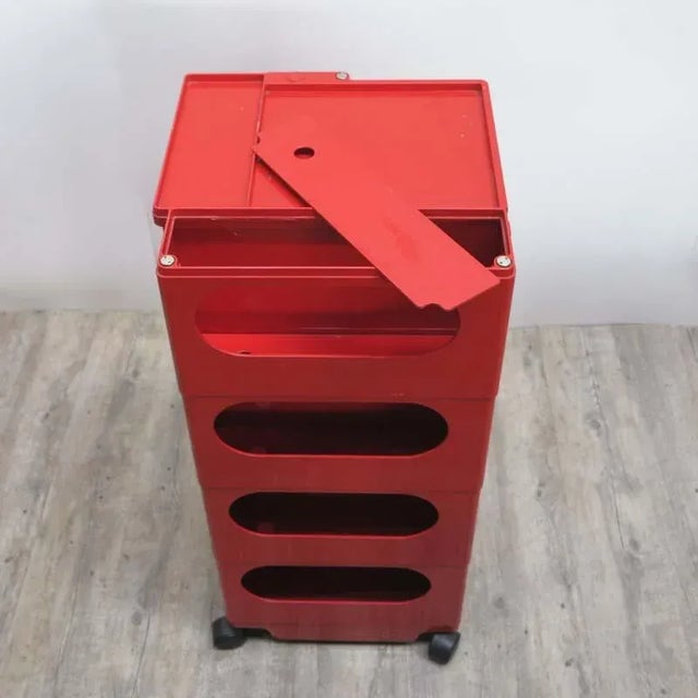 Vintage Large Boby Trolley by Joe Colombo for Bieffeplast, 1969 For Sale - Image 3 of 12