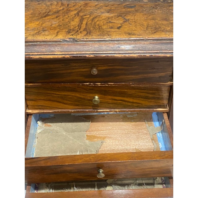 Antique Wood Jewelry Box, 1800’s For Sale In Los Angeles - Image 6 of 12