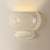 Brass Mitzi Pia 10 in. 1 Light Wall Sconce in Aged Brass and Ceramic Butter Crackle Finish For Sale - Image 8 of 13