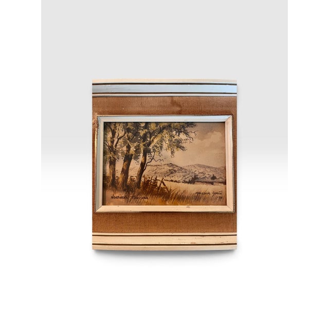 1974 Malcolm Smith Original South African Landscape Paintings - Set of 3 For Sale In West Palm - Image 6 of 11