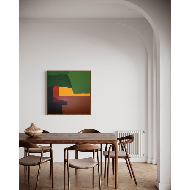 Bodasca, Green Composition Palette, 2026, Canvas For Sale - Image 4 of 16