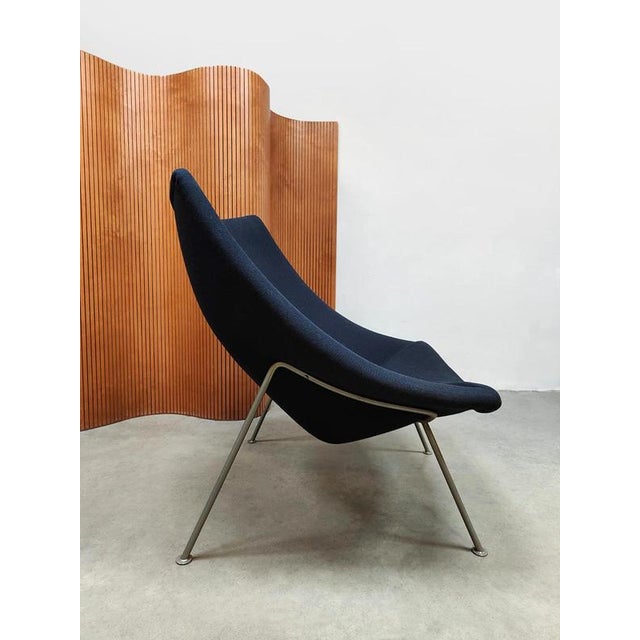 Black Vintage Oyster F157 Lounge Chair by Pierre Paulin, 1960s For Sale - Image 8 of 8