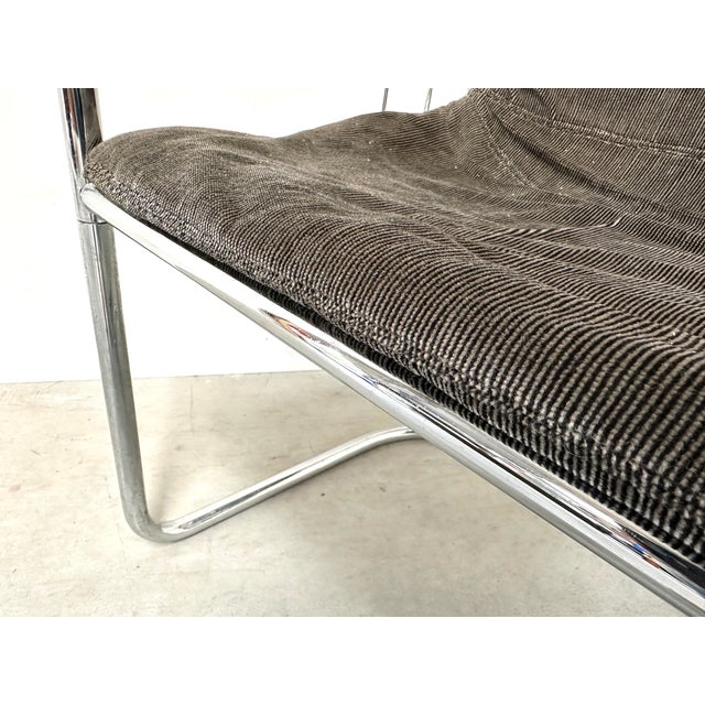 Vintage Italian Cantilever Dining Chairs by Gastone Rinaldi for Rima, 1980s, Set of 4 For Sale - Image 10 of 14