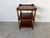 English Vintage English Three Tier Side Table With Gallery Top For Sale - Image 3 of 13