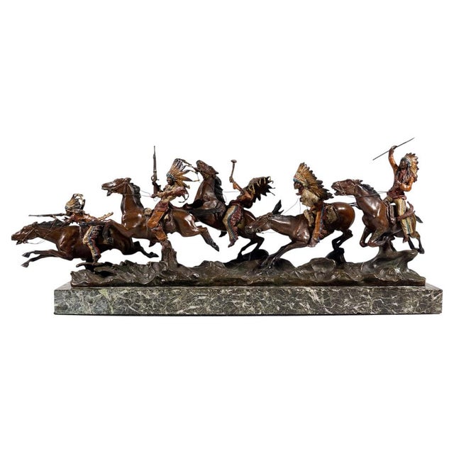 Large Viennese Bronze Fiugrine by Carl Kauba, 1920 For Sale - Image 10 of 10
