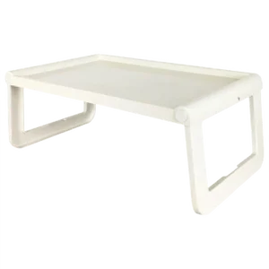 Minimalist Plastic White Bed Tray Element by Luigi Massoni for Guzzini, Italy, 1980s