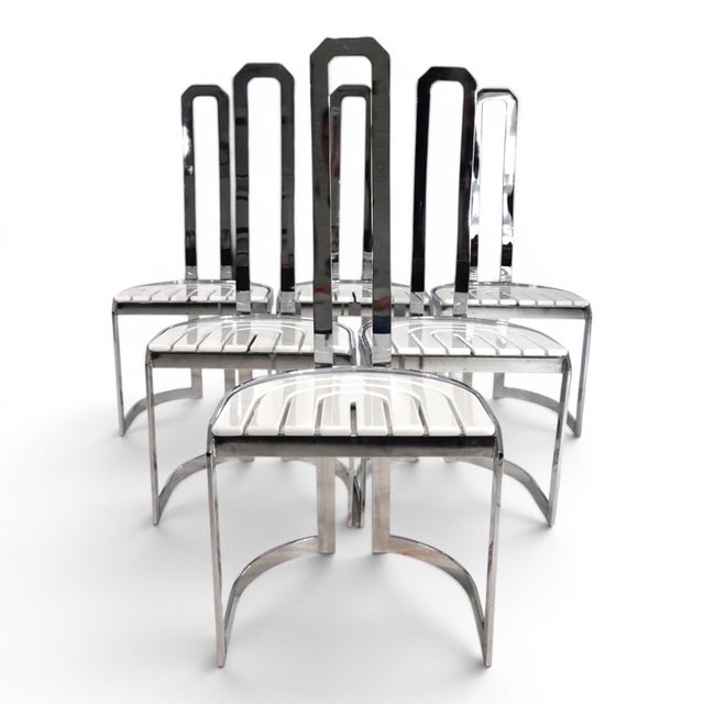 Postmodern Postmodern Allmilmö Dining Chairs, 1980, Set of 6 For Sale - Image 3 of 18