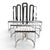 Postmodern Postmodern Allmilmö Dining Chairs, 1980, Set of 6 For Sale - Image 3 of 18