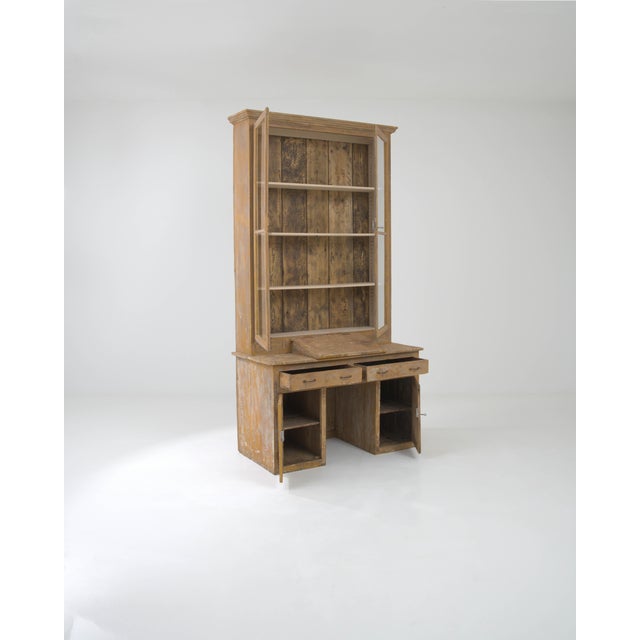 French 19th Century French Wooden Vitrine For Sale - Image 3 of 18