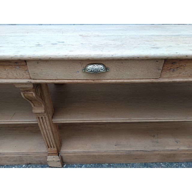 Antique Worktable in Oak For Sale - Image 16 of 18