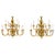 Antique Dutch Renaissance Style Brass 2-Tier Chandeliers, 1920, Set of 2 For Sale - Image 14 of 14