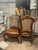 2010s Set of 12 John-Richard Upholstered Dining Chairs With Leather Seats For Sale - Image 5 of 15