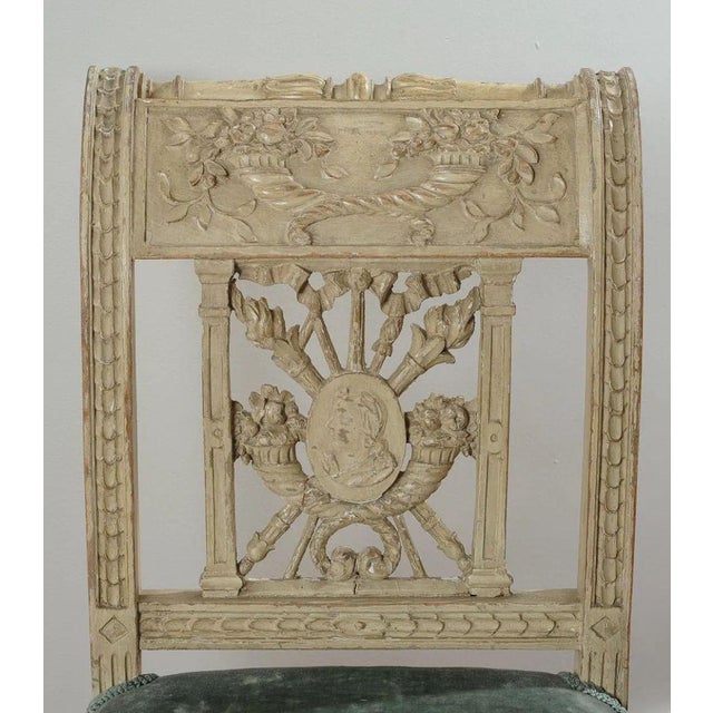 Late 18th Century French Direcotire-Empire Period Window Bench For Sale In Houston - Image 6 of 11
