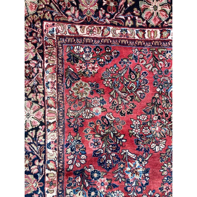 Vintage Sarouk Rug, 1920s For Sale - Image 12 of 18
