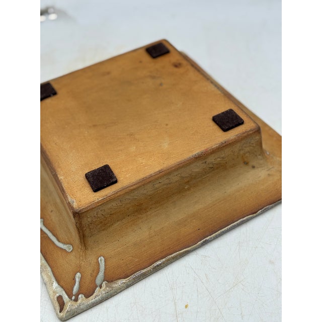 Large Vintage Hollow Dish by Pierre Culot, 1960s For Sale - Image 6 of 8