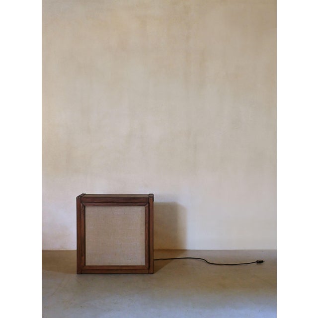 A unique piece by Giuseppe Rivadossi, originally conceived as a ceiling light and reissued in a floor/table lamp version....