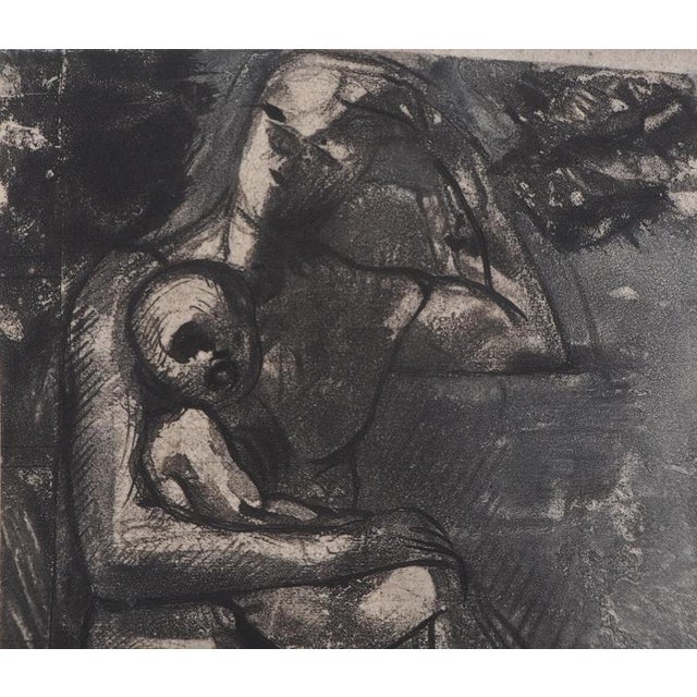 After Auguste Rodin, Nude Mother and Son, Engraving For Sale - Image 5 of 6