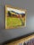 Mid-Century Modern "Fresh Fields" Vintage Mini Post-Impressionist Landscape Oil Painting, Framed For Sale - Image 6 of 11